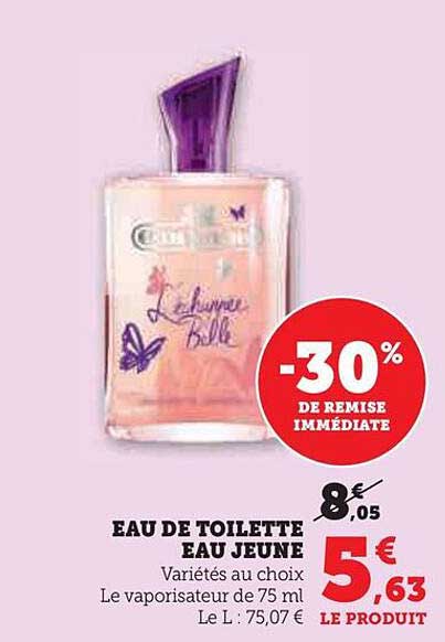 Eau de toilette Eau Jeune