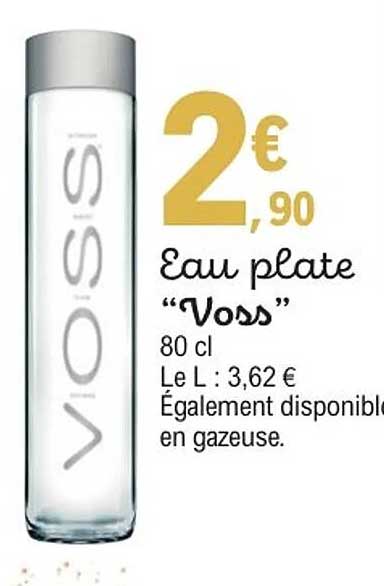 Eau plate "Voss"