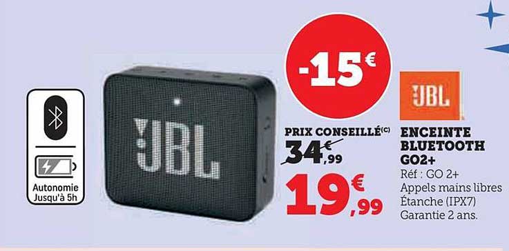 ENCEINTE BLUETOOTH GO2+