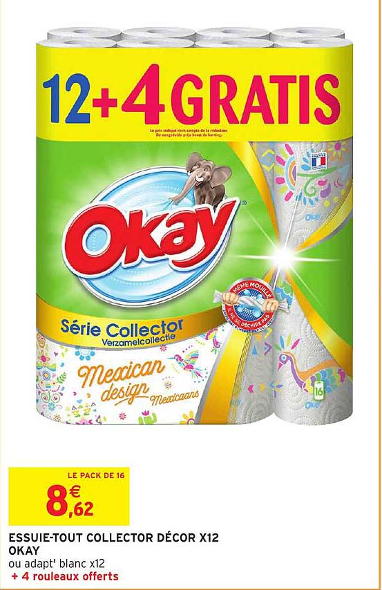 ESSUIE-TOUT COLLECTOR DÉCOR X12 OKAY