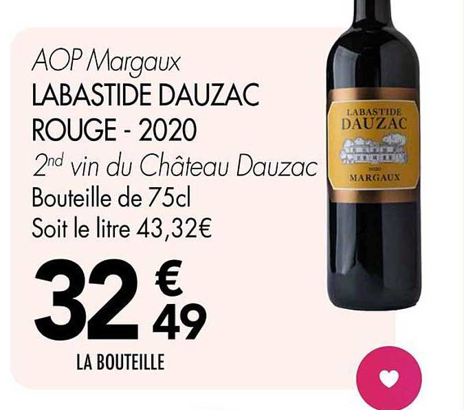 LABASTIDE DAUZAC ROUGE - 2020