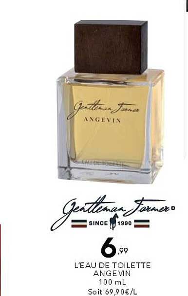 L’EAU DE TOILETTE ANGEVIN