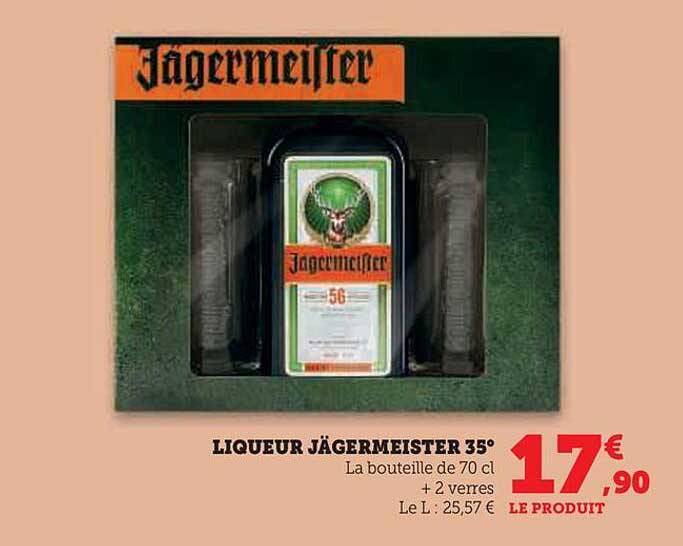 LIQUEUR JÄGERMEISTER 35°