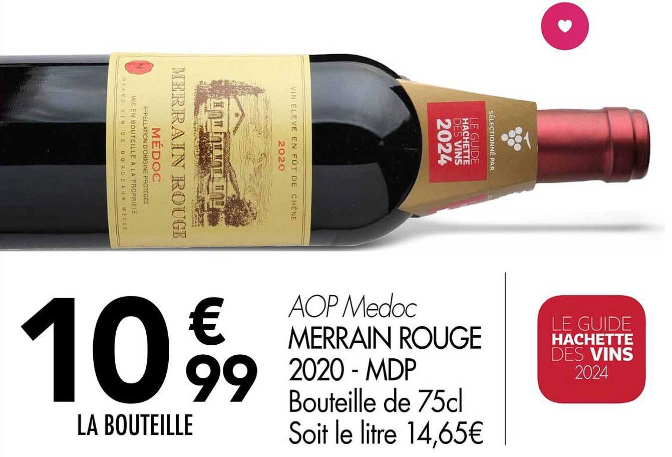 MERRAIN ROUGE 2020 - MDP