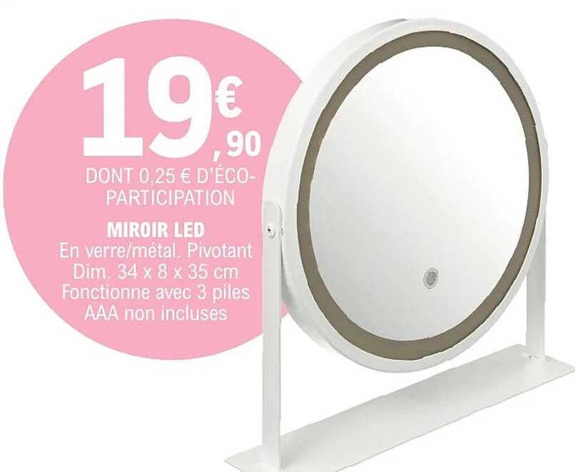 MIROIR LED