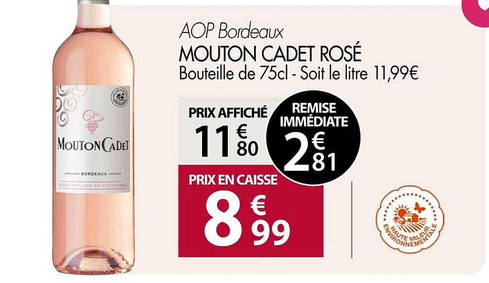 MOUTON CADET ROSÉ