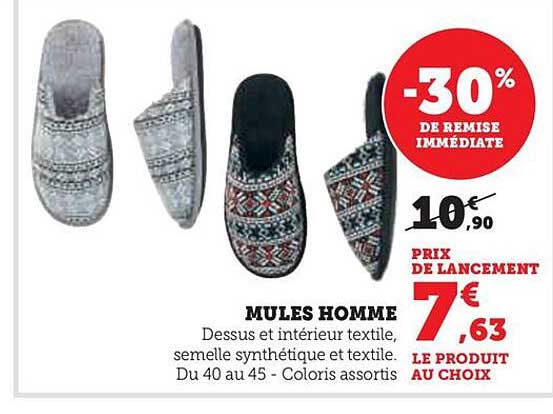 MULES HOMME