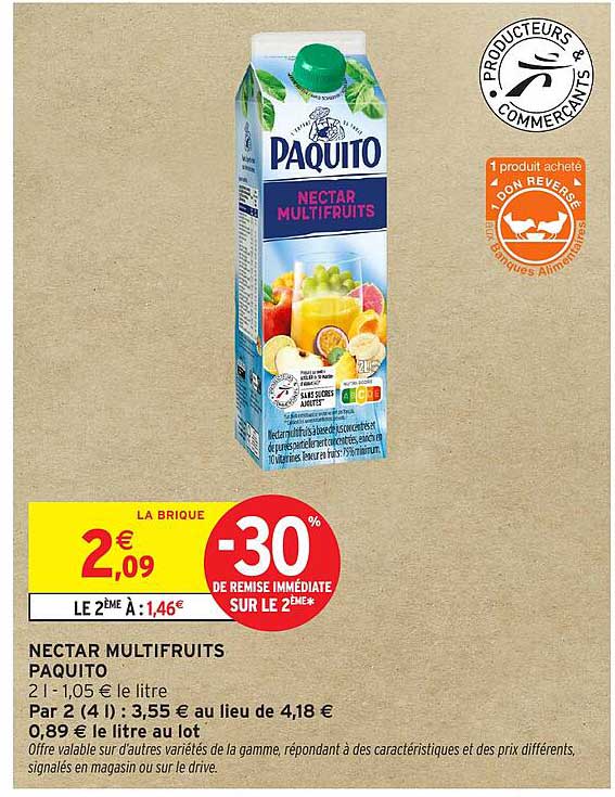 NECTAR MULTIFRUITS PAQUITO