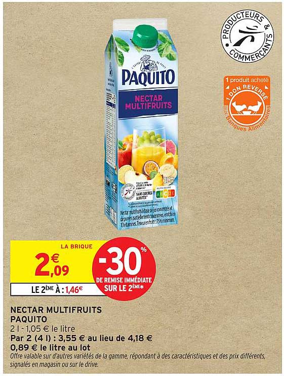 NECTAR MULTIFRUITS PAQUITO