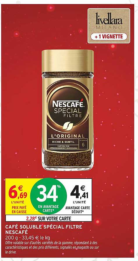 Nescafé Special Filtre L'Original