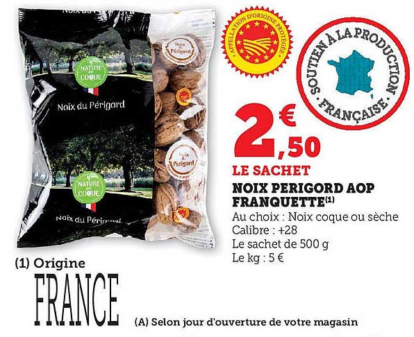 NOIX PERIGORD AOP FRANQUETTE