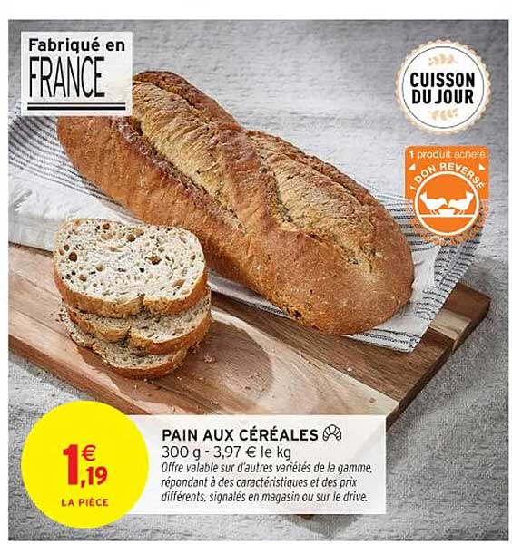 PAIN AUX CÉRÉALES