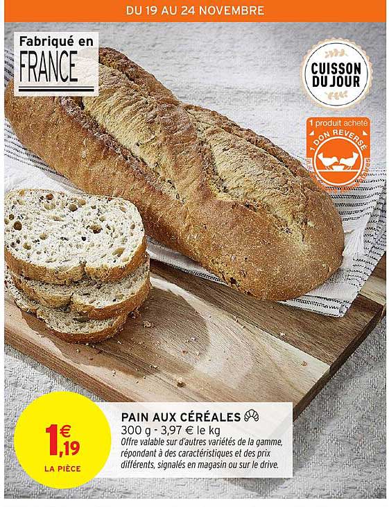 PAIN AUX CÉRÉALES