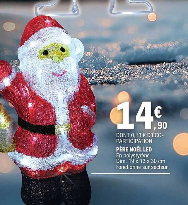 PÈRE NOËL LED