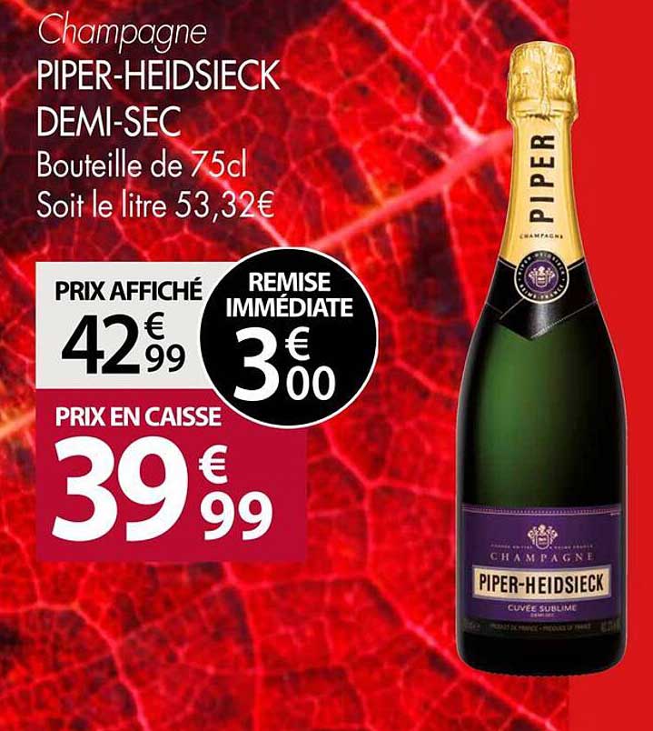 PIPER-HEIDSIECK DEMI-SEC