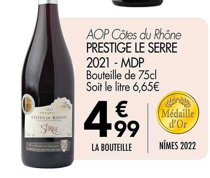 PRESTIGE LE SERRE 2021 - MDP