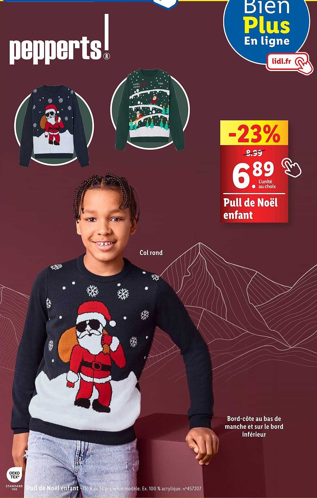 Pull de Noël enfant