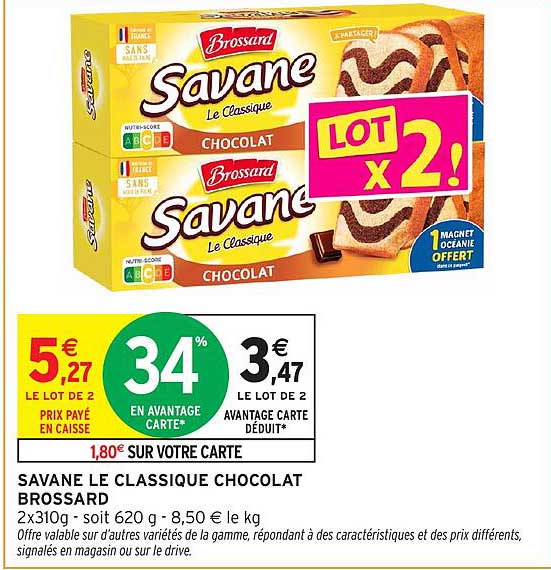 SAVANE LE CLASSIQUE CHOCOLAT BROSSARD