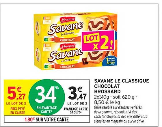 SAVANE LE CLASSIQUE CHOCOLAT BROSSARD