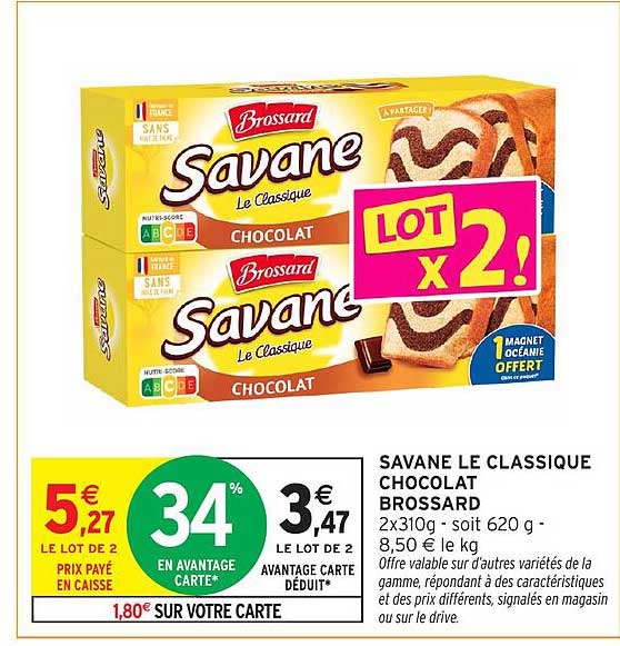 SAVANE LE CLASSIQUE CHOCOLAT BROSSARD