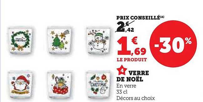 VERRE DE NOËL