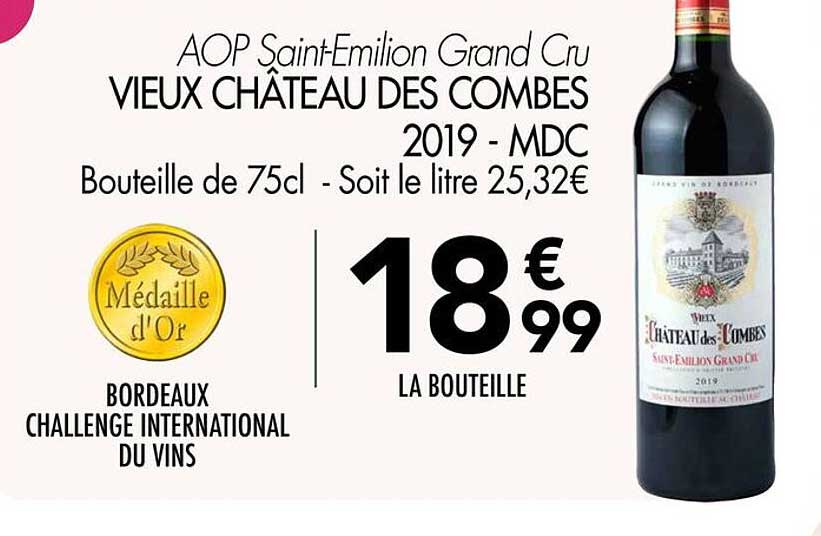 VIEUX CHÂTEAU DES COMBES 2019 - MDC