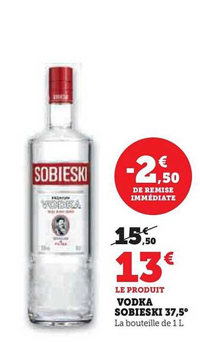 VODKA SOBIESKI 37,5°