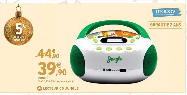 4 LECTEUR CD JUNGLE