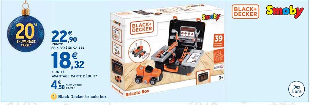 Black Decker bricolo box