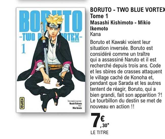 BORUTO - TWO BLUE VORTEX - Tome 1