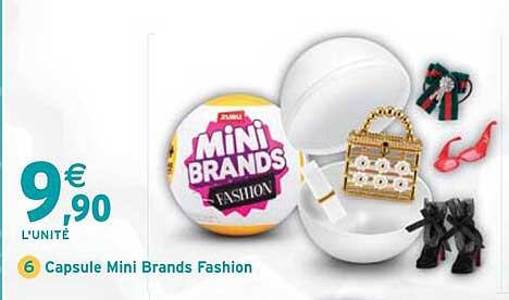 Capsule Mini Brands Fashion