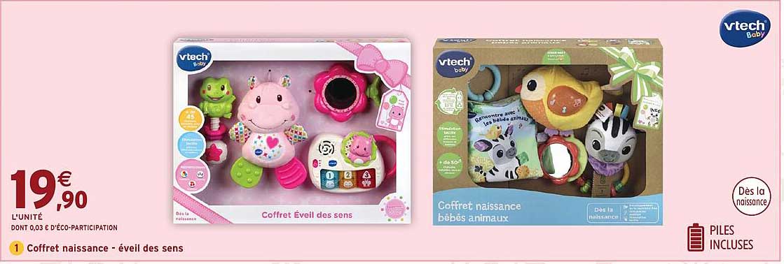 Coffret naissance - éveil des sens