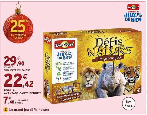 Défis NATURE Le grand jeu