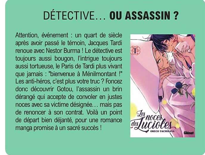 DÉTECTIVE… OU ASSASSIN ?