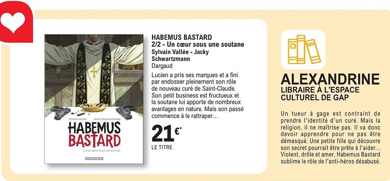 HABEMUS BASTARD 2/2 - Un cœur sous une soutane