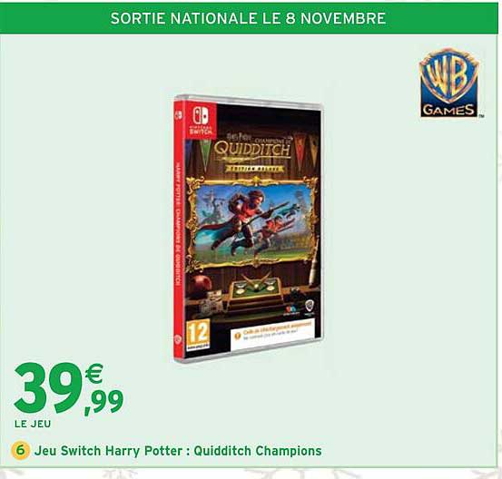 Jeu Switch Harry Potter : Quidditch Champions