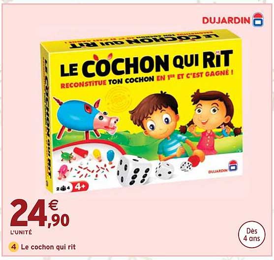 LE COCHON QUI RIT