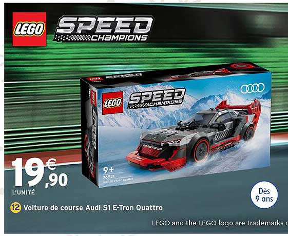 LEGO SPEED CHAMPIONS Voiture de course Audi S1 E-Tron Quattro