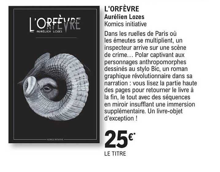 L'ORFÈVRE