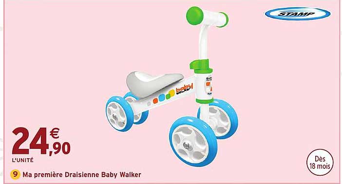 Ma première Draisienne Baby Walker