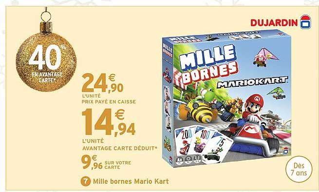 Mille bornes Mario Kart