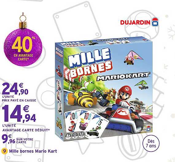 Mille bornes Mario Kart