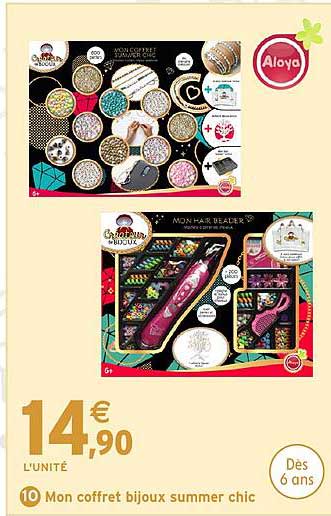 Mon coffret bijoux summer chic