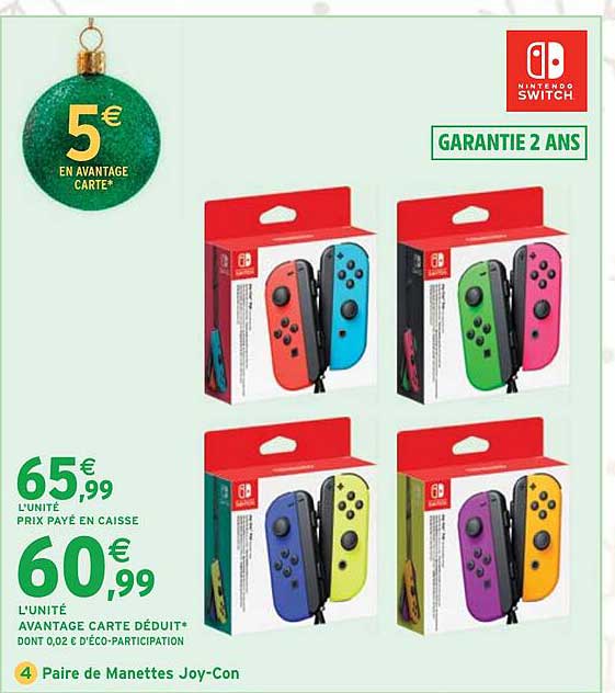 Paire de Manettes Joy-Con