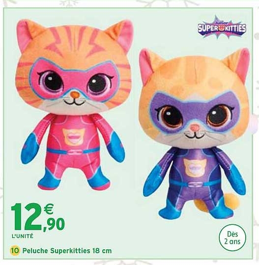 Peluche Superkitties 18 cm