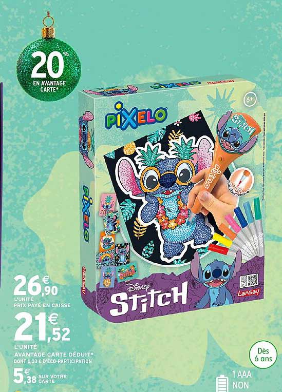 PIXELO Disney Stitch