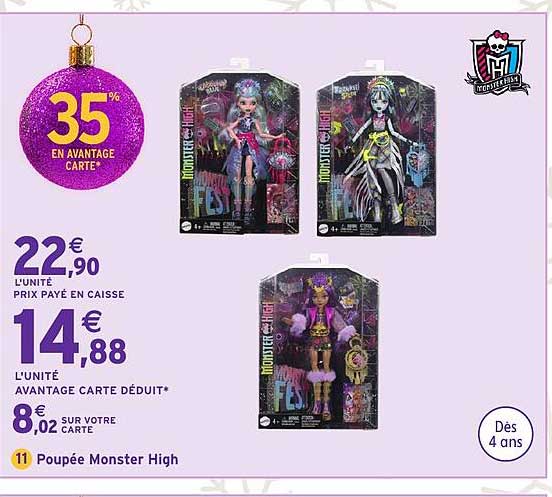 Poupée Monster High