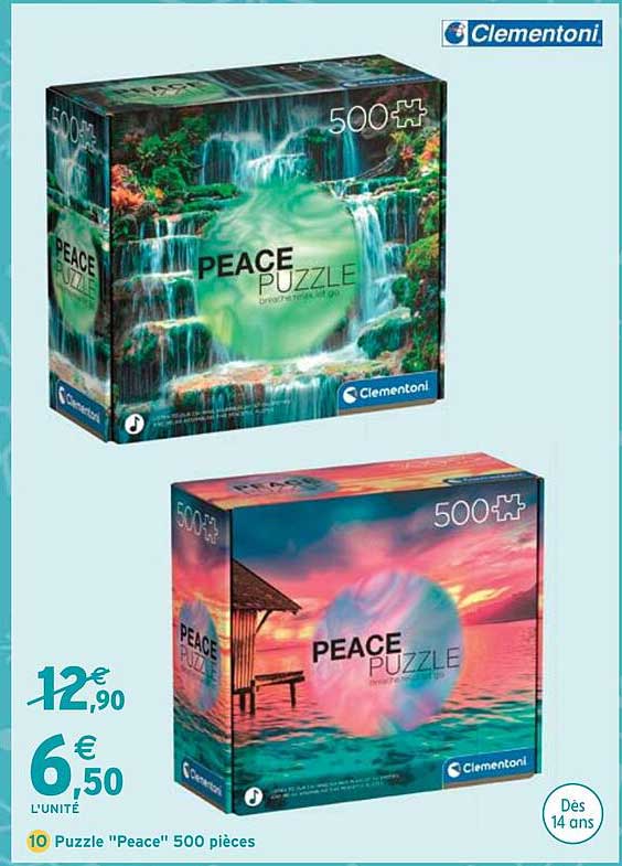 Puzzle "Peace" 500 pièces