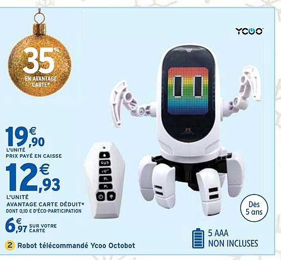 Robot télécommandé Ycoo Octobot