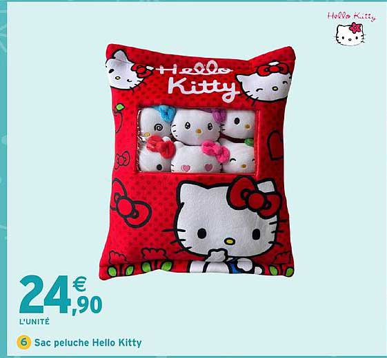 Sac peluche Hello Kitty